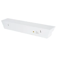 HOMCOM Floating Wall Shelf Ledge Wall Mounted Display Storage Rack Set of 2 White(m-6)