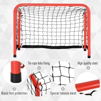 Soozier Foldable Ice Hockey Goal  Easy to Handle  Tetoron Mesh(m-4)