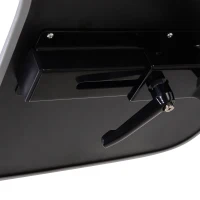 Soozier Desk Exercise Bike Home Office Indoor Recumbent Cycling Rolling with Table Top  LCD Monitor(m-12)