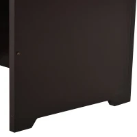 PawHut Raised Elevated Pet Bowls Stainless Steel Bowl Adjustable Dog Bowl Platform(m-8)