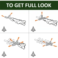 HOMCOM 9FT Pre-Lit Christmas Garland Decoration Artificial Greenery w/ Pine Cone  Ball(m-6)