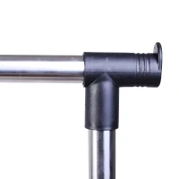 HOMCOM Heavy Duty Double Rail Clothes Rack Clothing Garment Rack with Wheels and Bottom Shelf(m-5)