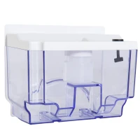 HOMCOM 43oz Capacity Electric Mini Dehumidifier Air Drying Moisture for 215 sq ft Portable Quiet Home Office Basement Bathroom Absorber(m-9)