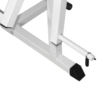 Soozier Seated Leg Extension Machine, Adjustable Leg Machine with Plate Loaded, Leg Rotary Extension, Home Gym Weight Machine(m-9)