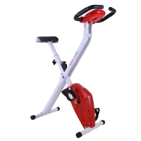 Soozier Foldable Exercise Bike w/ LCD Monitor and Pulse Strength Training(m-2)