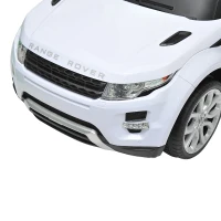 Licensed Range Rover Evoque SQ4 6V Kids Ride On Toy Car Electric Battery Powered w/ Remote (White)(m-4)