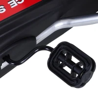 Aosom Kids Go Kart, 4 Wheeled Ride On Pedal Car, Racer for 3 years, for Boys and Girls, Outdoor - Blue(m-14)