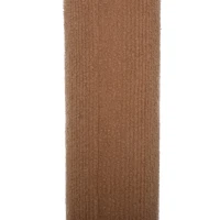 PawHut Floor-to-Ceiling Cat Tree Cat Climbing Tower with Sisal-Covered Scratching Posts Natural Cat Tree Activity Center for Kittens Cat Tower Furniture, Brown(m-12)