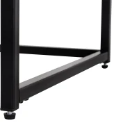 HOMCOM MDF 3 PCs Nesting Table End Table  Nightstand w/ Drawer Water-resistant(m-6)