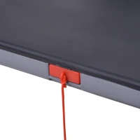 Soozier Foldable Electric Motorized Treadmill Running Machine with 12 Pre-Set Programs 7.5 MPH Max Speed LCD Display for Home Use - Black(m-11)