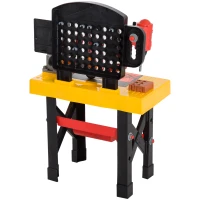 Qaba 53pc Kids Pretend Play Toy Tool Workshop DIY Workbench Table Set(m-5)