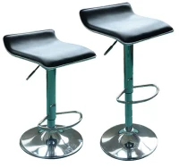 Square Seat Bar Stools – Set of 2(m-3)