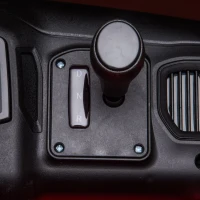 Aosom 12V GMC Sierra HD Battery Kids Ride On Car with Remote Control, Bright Headlights, & Working Suspension, Red(m-12)