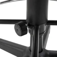 Vinsetto Ergonomic Studio Mid-Back Draft Chair with Adjustable Seat Height, Foot Ring, Armrest, 360° Swivel - Polyester(m-6)