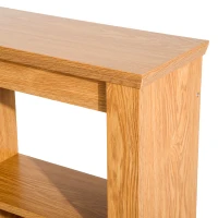 HOMCOM Triple Wall Mounted Media Storage Floating CD DVD Shelves Rack Hanging Organizer Unit(m-8)