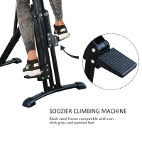 Soozier Vertical Climber Cardio Exercise Body Workout Climbing Machine Home Gym(m-5)