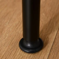 HOMCOM Gaming Writing Desk Computer Table with Raised Monitor Stand Home Office(m-9)