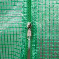 Outsunny 11.5' x 10' x 6.5' Outdoor Portable Walk-In Tunnel Greenhouse with Windows-Deep Green(m-10)