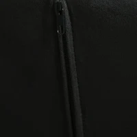 HOMCOM Upholstered L-Shaped Sofa Bed, Reversible Sectional Recliner Sofa Set, Velvet-Touch Sleeper Futon with Footstool, Black(m-9)