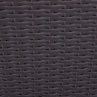 Outsunny 2 PCS Square Plastic Rattan Metal Flower Pot Indoor Outdoor Plants Box Seed(m-6)