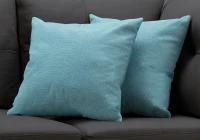 Monarch 18" x 18" Patterned Decorative Throw Pillow (Set of 2) - Light Green(m-2)