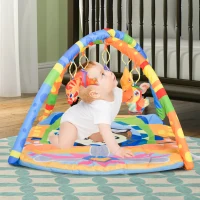 Open Box Qaba Kids Baby Toddler Play Gym Activity Center Creeping Mat(m-12)