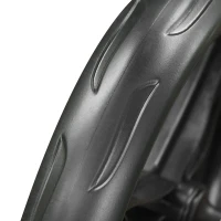 Qaba Kids Balance Bike Lightweight Toddler Bike with Adjustable Seat and Handlebar, No Pedal Magnesium Alloy Bicycle with Footrest for 2-5 Years White(m-8)