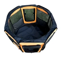 PawHut 34-inch Pet Playpen Soft Dog Cat Exercise Pen Soft Kennel Crate Folding Portable(m-4)