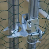 PawHut Large Chicken Coop Metal Chicken Run for Chickens with Waterproof and Anti-UV Cover, Flat Shaped Walk in Fence Cage Hen House for Outdoor and Yard Farm Use, 1.26" Dia, 9' x 24.9' x 6.5'(m-10)