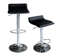 Square Seat Bar Stools – Set of 2(m-1)