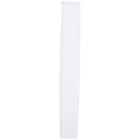 HOMCOM 48" Modern Free Standing Rectangle Floor Lamp with Linen Shade - White(m-10)
