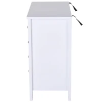 HOMCOM Storage Cabinet with Glide & Knob MDF(m-8)