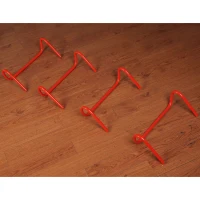 Soozier Speed Agility Sports Training Kit Ladder Hurdles Cones Marker Sled All Sports Athletic Exercise(m-6)