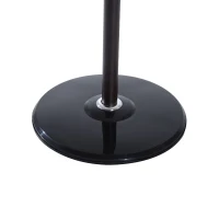 HOMCOM 69inch 4 Level 15 Hook Rotating Metal Coat Hat Jacket Umbrella Rack with Marble Base(m-8)