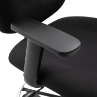 Vinsetto Ergonomic Studio Mid-Back Draft Chair with Adjustable Seat Height, Foot Ring, Armrest, 360° Swivel - Polyester(m-8)