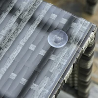 Outsunny 3 Piece Patio Furniture Set, Rattan Outdoor Sofa Set with Chaise Lounge & Loveseat, Soft Cushions, Tempered Glass Table, L-Shaped Sectional Couch, Light Gray(m-14)