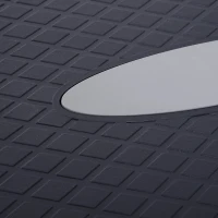 Soozier Adjustable 27'' Aerobic Cardio Adjust 4"-6" Exercise Stepper Risers(m-10)