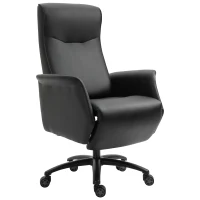 Vinsetto Office Chair High Back Ergonomic Swivel  Computer Recliner Footrest(m-2)