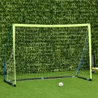 Soozier 8.6ft Soccer Net Kids Mini Soccer Goal All Weather PE Training Netting with Carry Bag for Football Practice Teens Adults Outdoor Sport Activity(m-1)