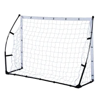Aosom 6x4ft Portable Practice Soccernet Quick Set Up Outdoor Shot Training Aids with Carrying Bag(m-5)