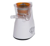 HOMCOM 150W Electric-powered Slow Juicer for Fruit Vegetable Processor White(m-3)