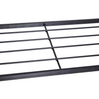 Outsunny Outdoor Plant Stand, 3 Tier Flower Stand, Metal Plant Shelf for Indoor Home & Outdoor Patio Balcony Yard Use(m-10)