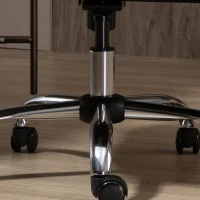 Vinsetto High Back Executive Office Chair Computer Desk Chair Adjustable Ergonomic Home Office Chair Diamond-Stitched PU Leather Swivel with Padded Armrests, Brown(m-13)