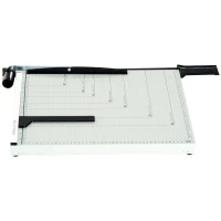 Open Box HOMCOM Paper Cutter Guillotine 12 A3 Sheet Paper Cutting Machine(m-5)