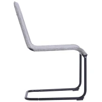 Armless Texteline Chair Garden Deck Lounge Dining Seat Set of 2(m-7)