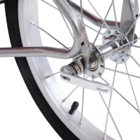 Aosom Single Wheel Foldable Bicycle Cargo Trailer - Red(m-7)