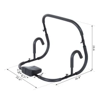 Soozier A91-027 Ab Roller Abdominal Crunch Fitness Trainer Exercise Equipment(m-3)