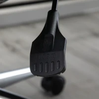 Vinsetto High Back Office Computer Chair with Breathable Fabric, Padded Armrest, and Swivel Wheels - Grey(m-20)