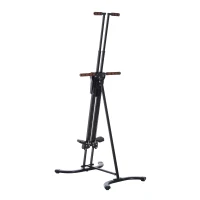 Soozier Adjustable Vertical Climber Home Cardio Exercise Stepper(m-3)