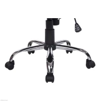 HOMCOM High Back Executive Racing Office Chair PU Leather Swivel Computer Desk Seat Black and White"(m-9)